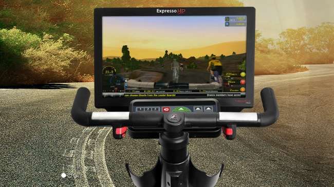 Expresso HD Upright Bike Uses Real Steering and Active Resistance to Deliver Virtual Rides
