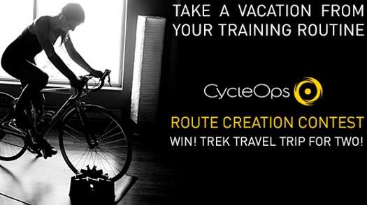 CycleOps Launches Route Creation Contest