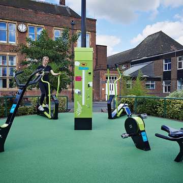 TGO Green Energy Gym Converts Exercise to Electricity