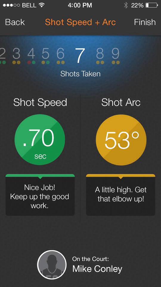 basketball sensor