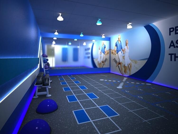 smart fitness floor