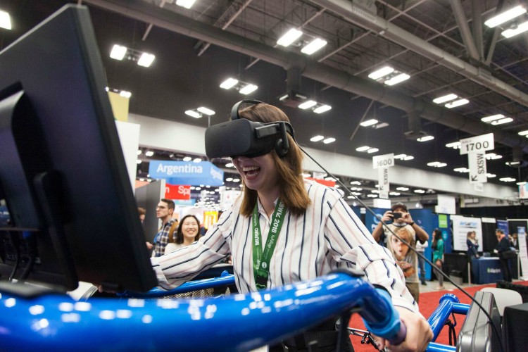 gaming vr treadmill