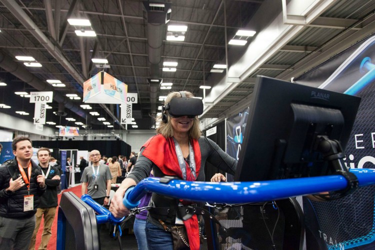 gaming vr treadmill