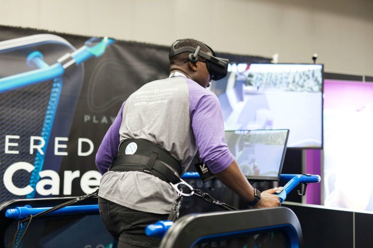 gaming vr treadmill